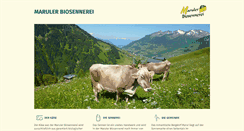 Desktop Screenshot of marulerbiosennerei.com