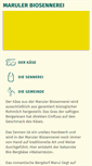 Mobile Screenshot of marulerbiosennerei.com